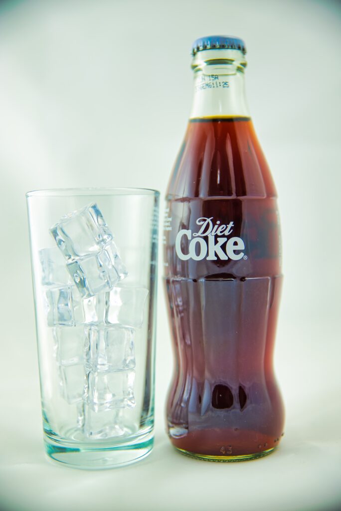 Bottle of Diet Coke